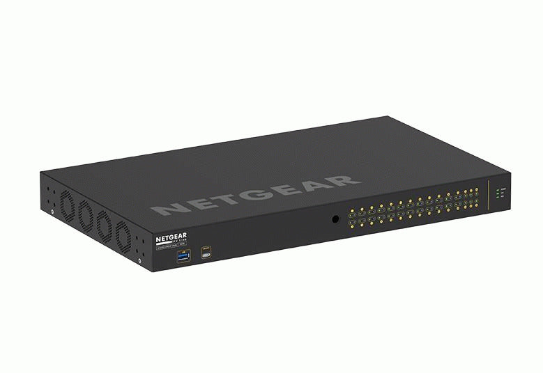 Netgear Av Line 26-Port Managed Switch, Poe+(24) 300W, Gbe(2), Sfp(4), Life Wty — view 2