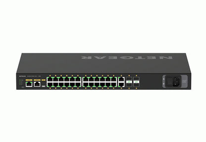 Netgear Av Line 26-Port Managed Switch, Poe+(24) 300W, Gbe(2), Sfp(4), Life Wty — view 3