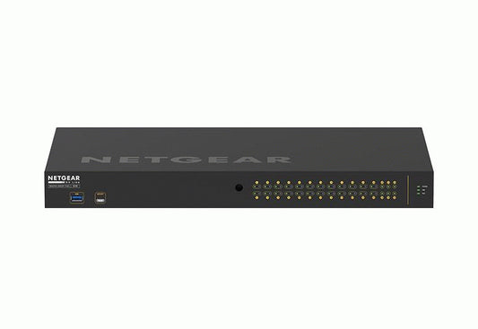 Netgear Av Line 26-Port Managed Switch, Poe+(24) 300W, Gbe(2), Sfp(4), Life Wty