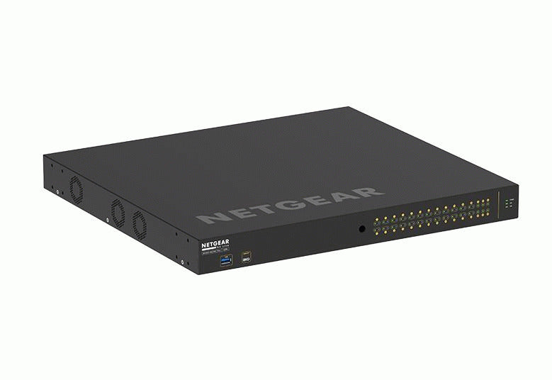 Netgear Av Line 26-Port Managed Switch, Poe+ (24) 480W, Gbe(2), Sfp+(4), Life Wty — view 2