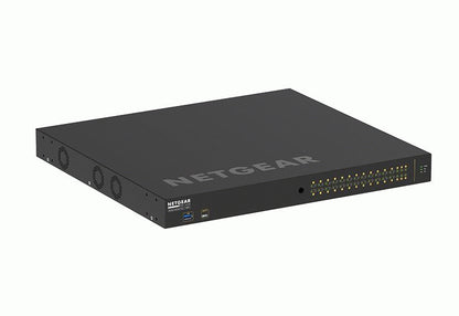 Netgear Av Line 26-Port Managed Switch, Poe+ (24) 480W, Gbe(2), Sfp+(4), Life Wty — view 2