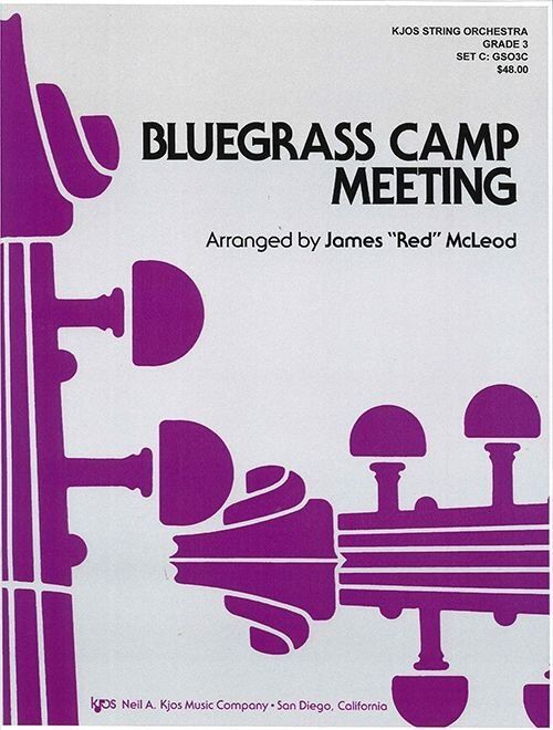 Bluegrass Camp Meeting for String Orchestra - Score and Parts by James McLeod