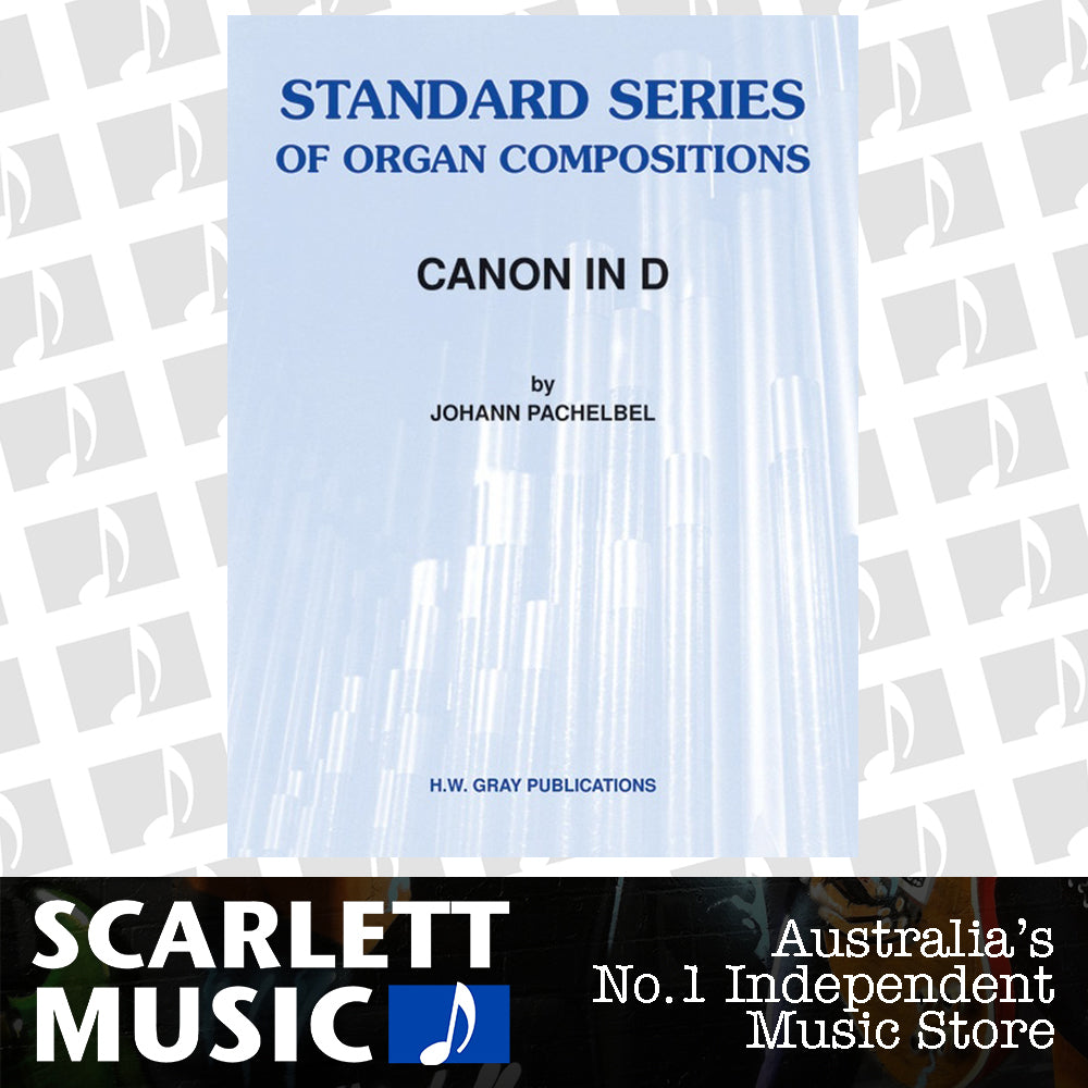 Canon in D Organ Solo Sheet Music — view 2