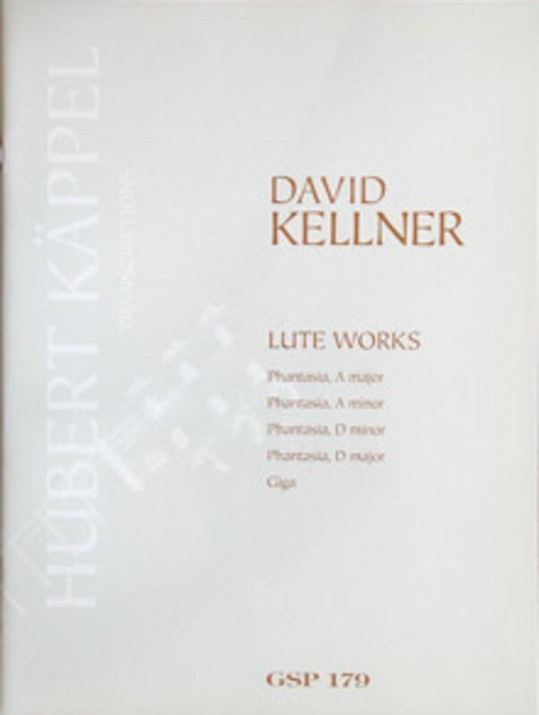 Kellner - Lute Works For Guitar Arr Kappel (Softcover Book)