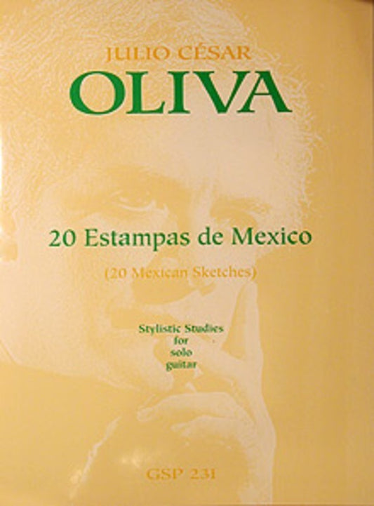 20 Estampas De Mexico Guitar Book