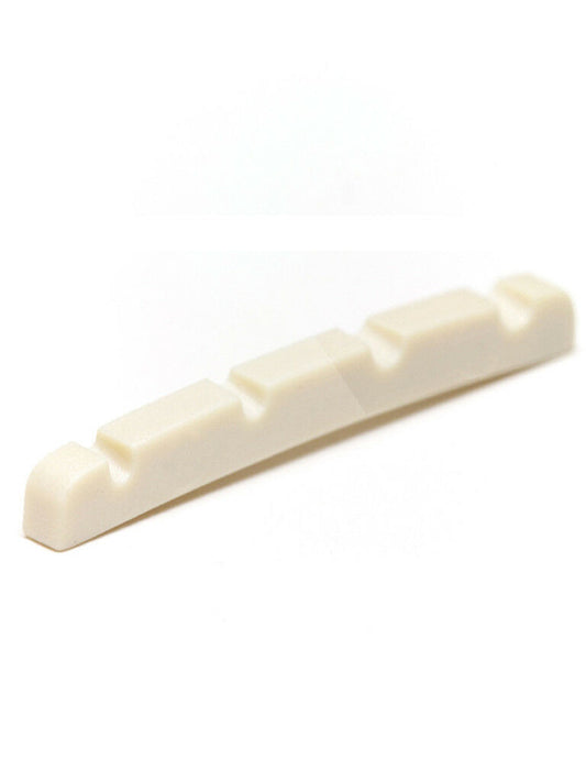 Graph Tech White TUSQ Slotted Precision Bass Guitar Nut