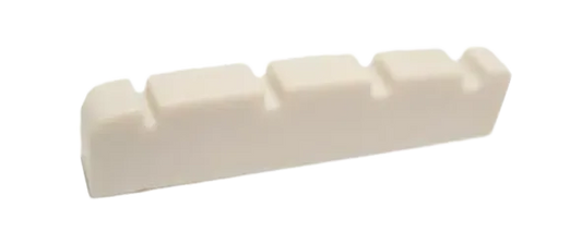 Graph Tech TUSQ GT12W Slotted Nut for 4 String Bass, 1.615 x .182 x .348 Inch