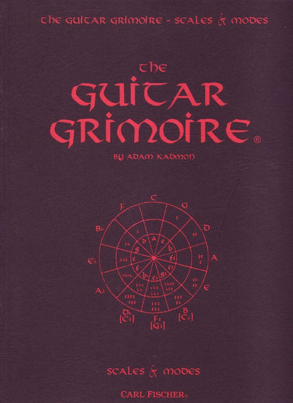 The Guitar Grimoire - Scales and Modes by Adam Kadmon, 211 pages, includes diagrams and charts for all twelve keys. Essential for guitarists.
