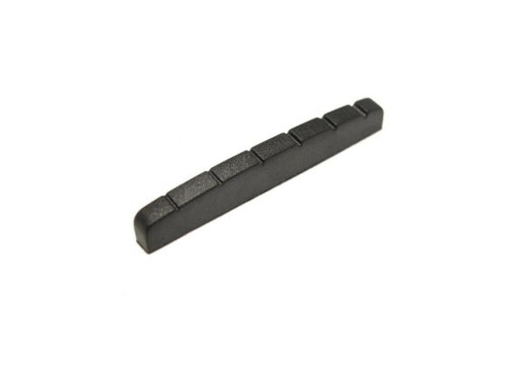 Graph Tech Black TUSQ Nut Strat Flat Bottom Permanently Lubricated