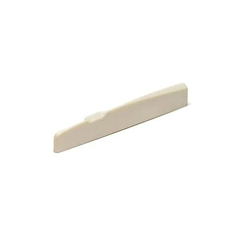 Graph Tech Acoustic Guitar Saddle - Black, 71.3 x 3.37 x 11.13mm, Compensated B, String Saver, Part # 533735 — view 2