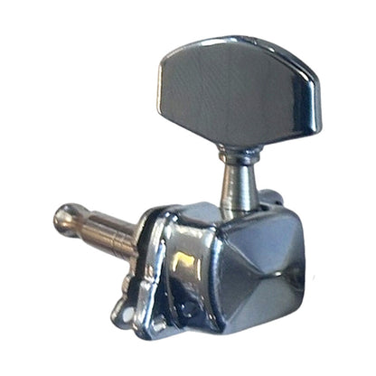 GT Left-Handed Chrome Finish 6-Inline Guitar Tuning Machines