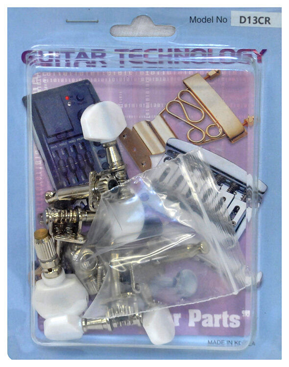 GT 5-String Banjo Tuning Machines Nickel Finish with White Pearl Buttons — view 3