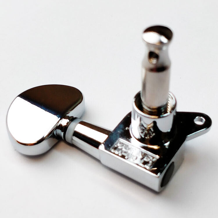 GT Acoustic/Electric Guitar 3+3 Sealed Tuning Machines Chrome Finish Kidney Bean Button — view 3