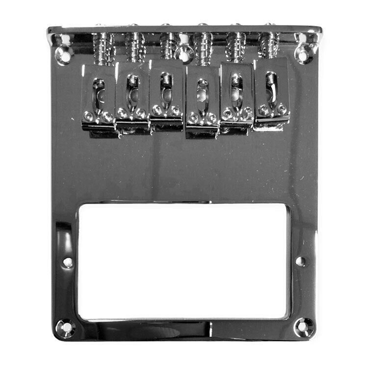 GT Humbucker TL-Style Electric Guitar Bridge - Chrome Finish — view 3