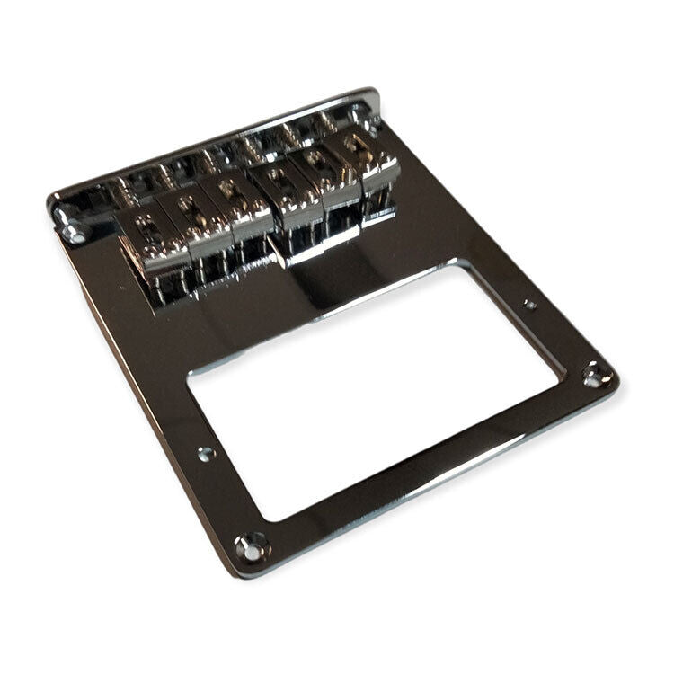 GT Humbucker TL-Style Electric Guitar Bridge - Chrome Finish — view 4