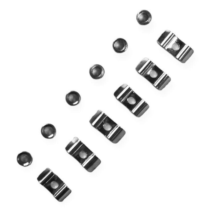 GT Electric Guitar String Retainer Chrome Finish Pack of 6 — view 4