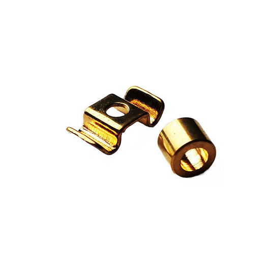 GT Electric Guitar String Retainer Gold Finish Pack of 6