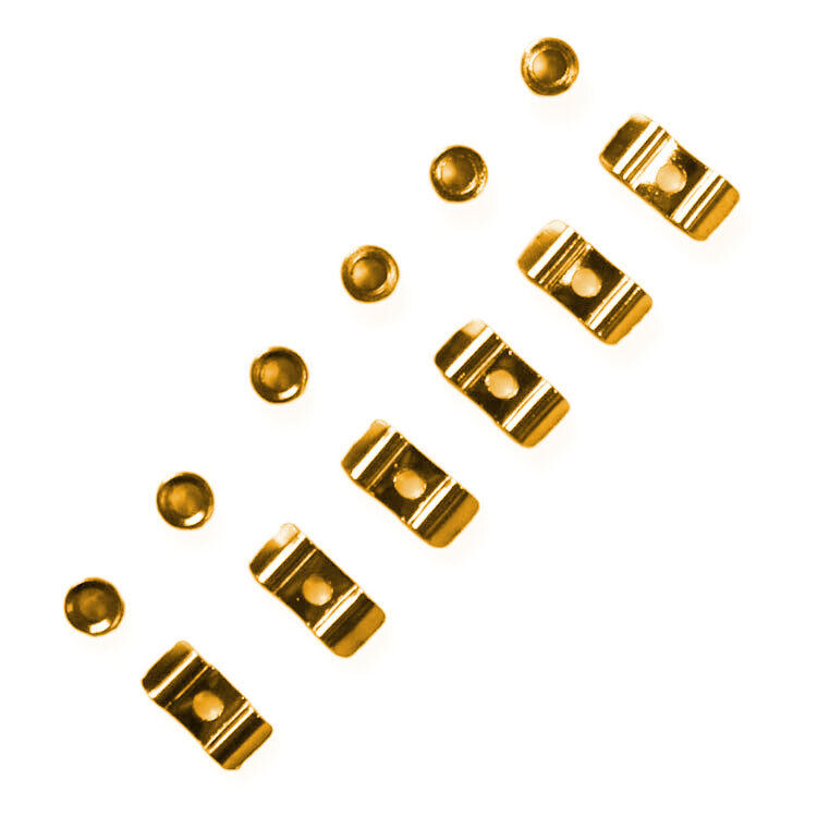 GT Electric Guitar String Retainer Gold Finish Pack of 6 — view 4