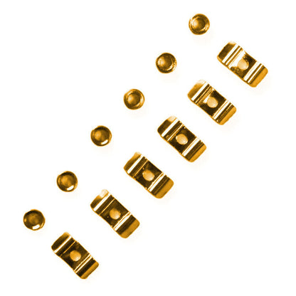 GT Electric Guitar String Retainer Gold Finish Pack of 6 — view 4