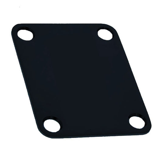 GT 4-Hole Neck Plate Black Finish, Screws Not Included (Pk-1)