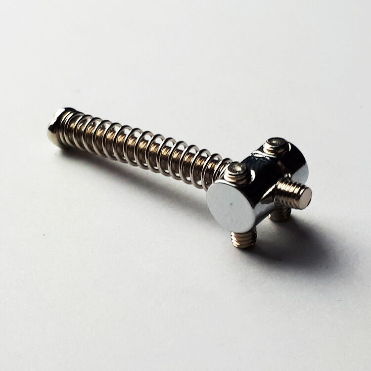 GT TL Style Electric Guitar Bridge Saddles Chrome Finish Pk-6 — view 3