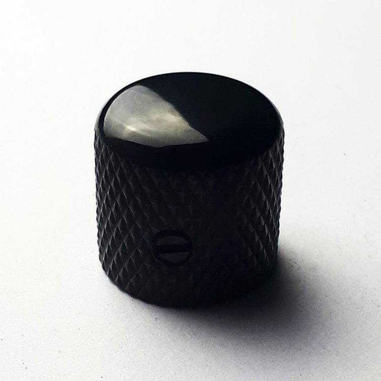 GT Metal Knurled Dome Knobs Black Finish Set Screw (Pk-2)