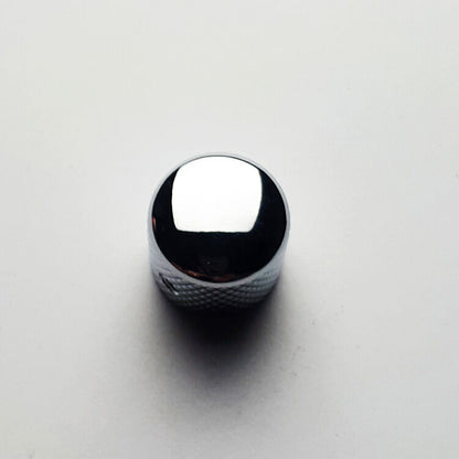 GT Metal Knurled Dome Knobs Chrome Finish Set Screw (Pk-2) — view 2