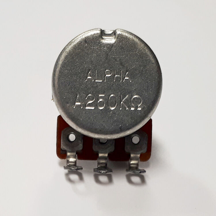 GT A250K Mini Tone Potentiometer 15mm Split Shaft Pack of 6 — view 3