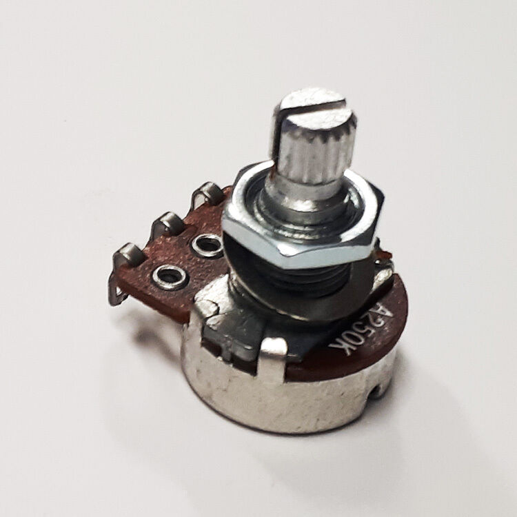 GT A250K Mini Tone Potentiometer 15mm Split Shaft Pack of 6 — view 2