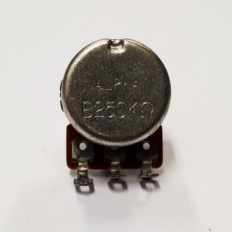 GT B250K Mini Volume Potentiometer 15mm Split Shaft Pack of 6 — view 3