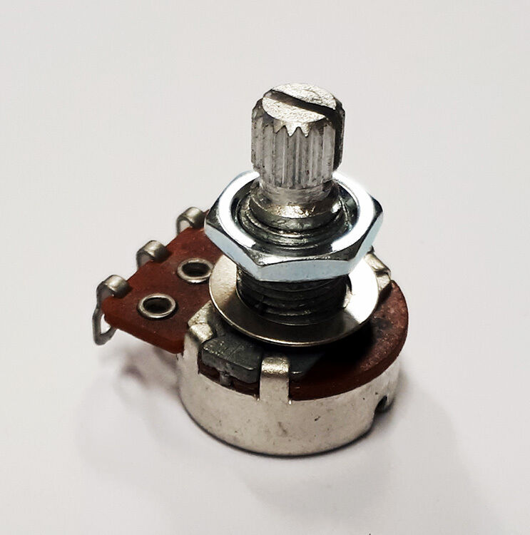 GT B500K Mini Volume Potentiometer 15mm Split Shaft Pack of 6 — view 2