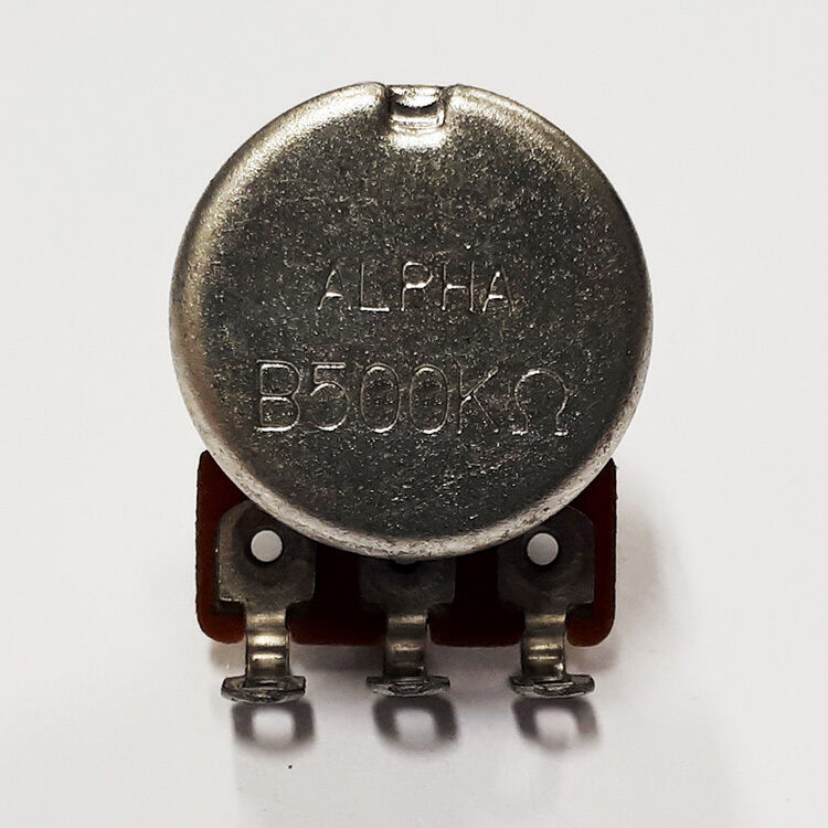 GT B500K Mini Volume Potentiometer 15mm Split Shaft Pack of 6 — view 3