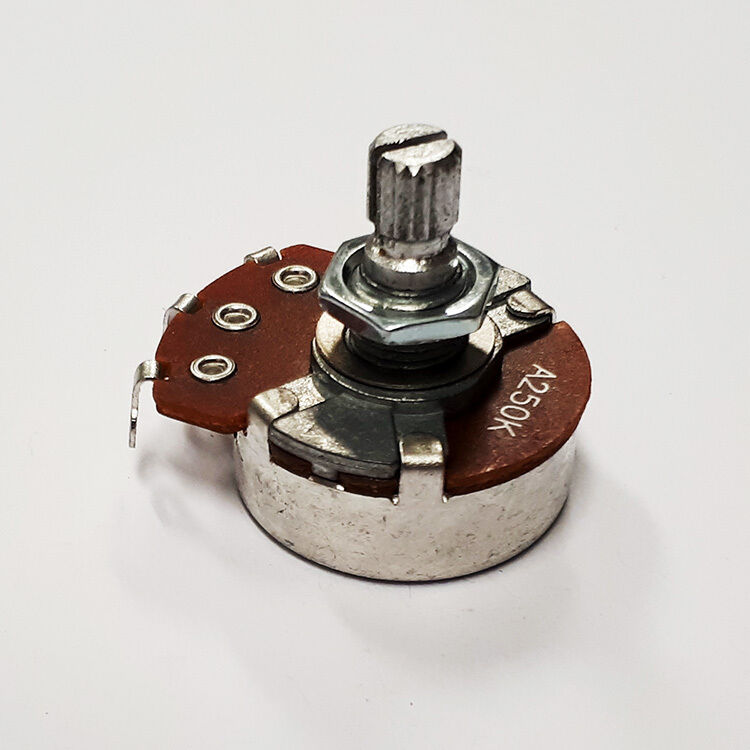 GT A250K Tone Potentiometer 15mm Split Shaft Pack of 6 — view 2