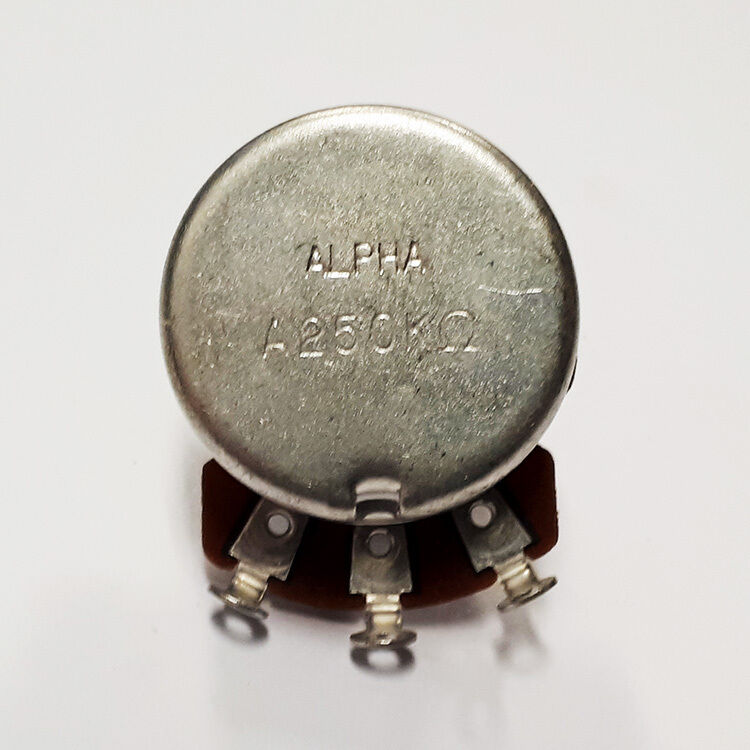 GT A250K Tone Potentiometer 20mm Split Shaft Pack of 6 — view 3