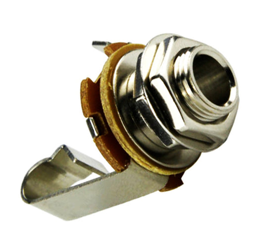GT Mono Electric Guitar Output Jacks - Pack of 6, Accepts 1/4" Plugs