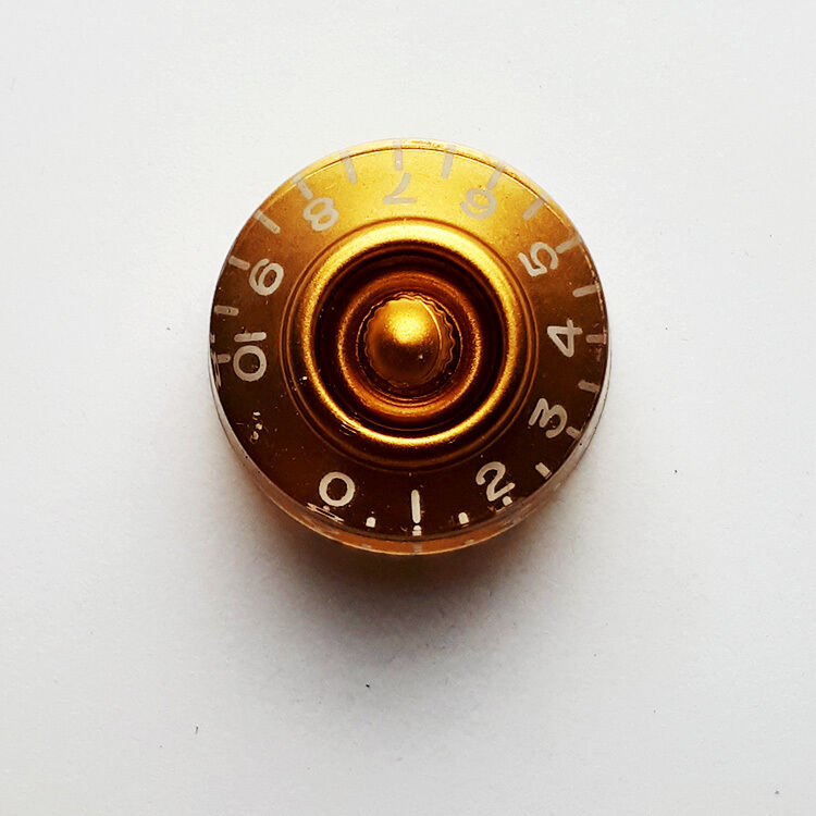 GT Acrylic Speed Knobs Gold, Numbered 0-10 (Pack of 2) — view 2