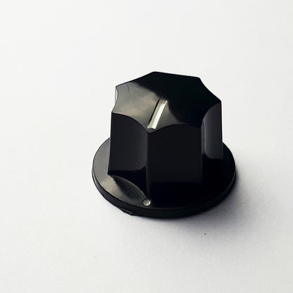 GT JB-Style Bass Control Knobs Black - Pack of 2