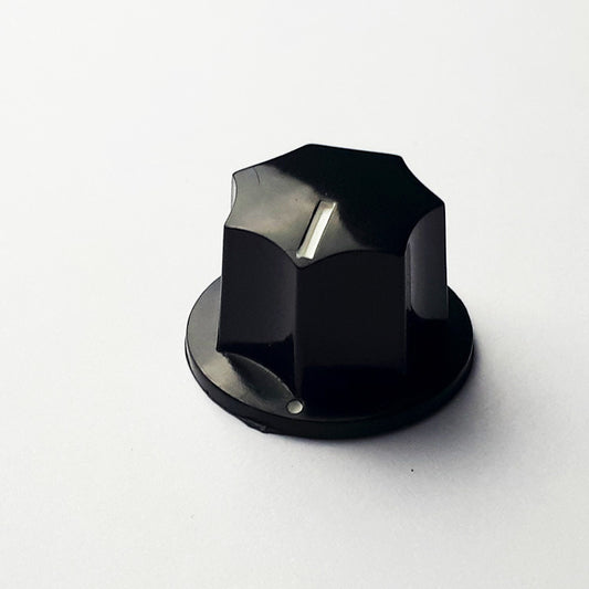 GT JB-Style Bass Control Knobs Black - Pack of 2