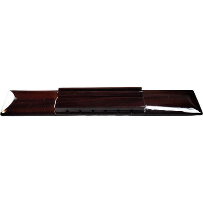GT Rosewood Bridge for Classical Nylon String Guitar, Drilled for Strings, Gloss Lacquer Finish, Made in Korea — view 4