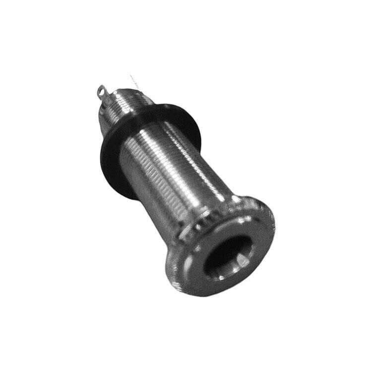 GT Threaded Barrel Jack Socket Chrome for Solid Body Guitars (Pk-1) — view 2