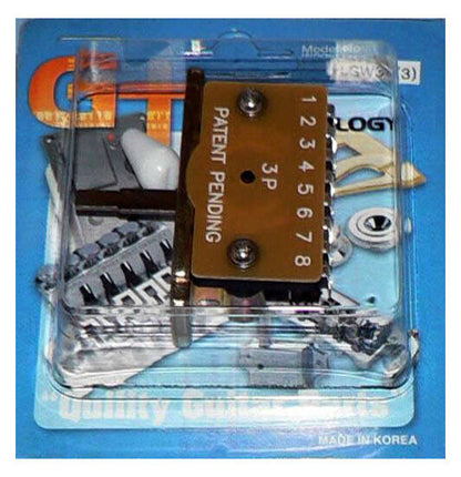 GT 3-Way Selector Switch with White Cap — view 2