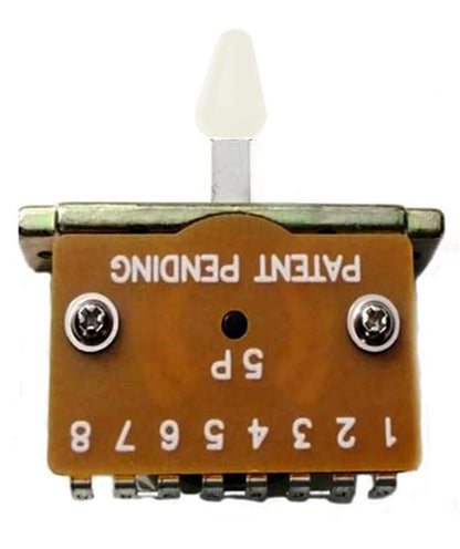 GT 5-Way Selector Switch with White Cap