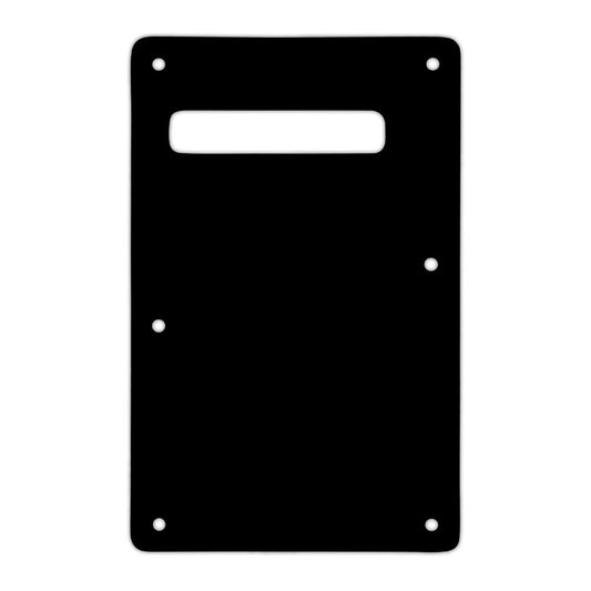 GT ABS Tremolo Spring Cover Back Plate Black Pk-1