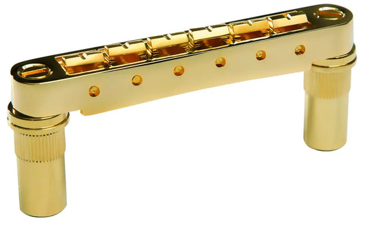 Graph Tech ResoMax NVI Tune-O-Matic Bridge 6mm Gold