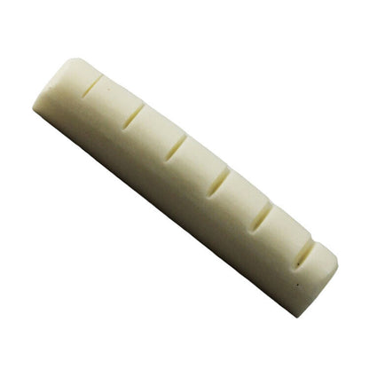 GT Acoustic Guitar Bone Nut White 43mm x 6mm — view 3