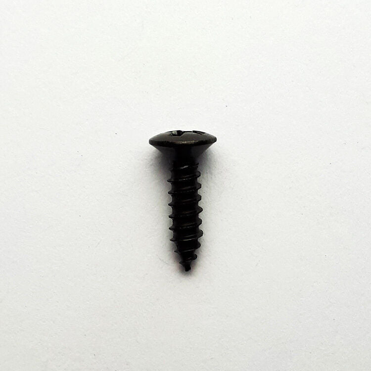GT Wood Screws Phillips Head Flat Head Black Finish 3mm x 12mm (Pack of 50) — view 3