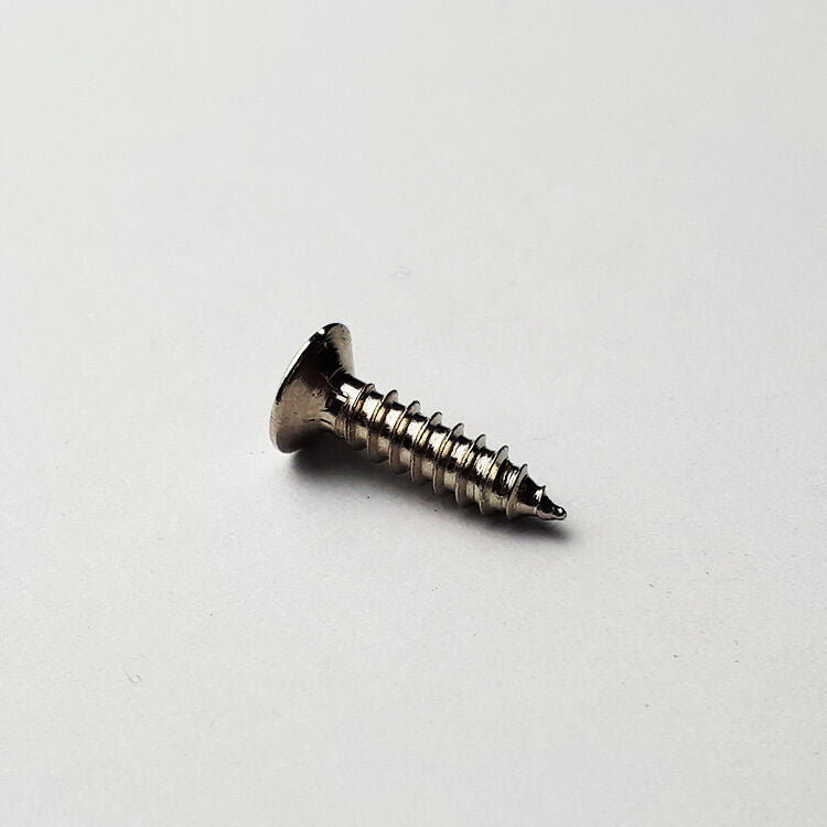 GT Wood Screws Phillips Flat Head Nickel Finish 3mm x 12mm Pack of 50 — view 4