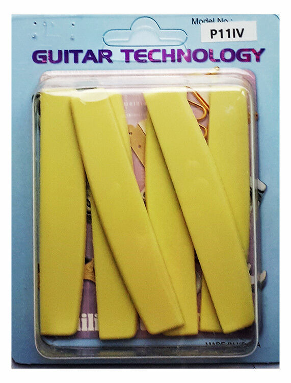 GT Acoustic Guitar Bridge Saddle 76mm Width Pack of 6 — view 2