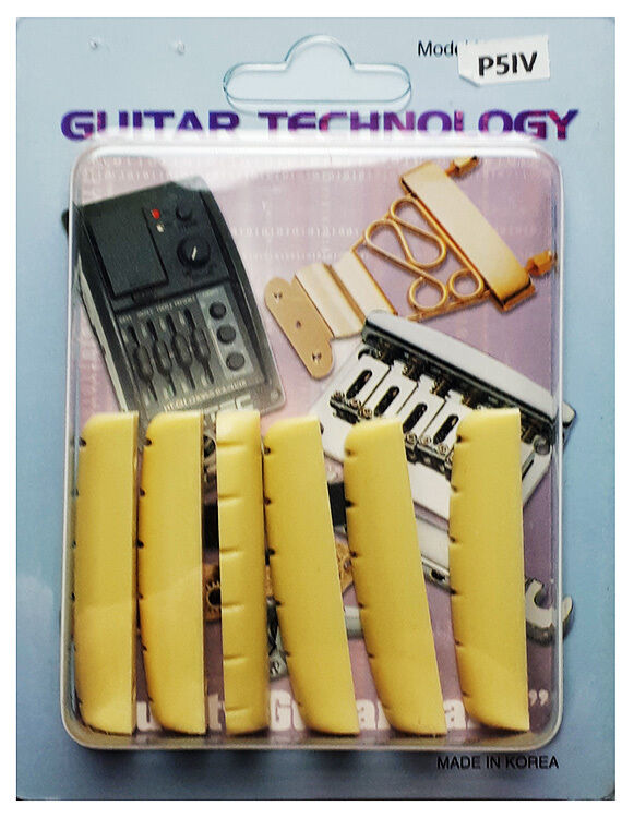 GT Acoustic Guitar Nut in Ivory - 43mm (Pack of 6) — view 2
