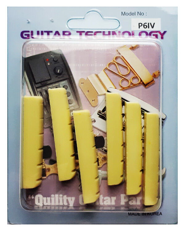GT Acoustic Guitar Nut in Ivory - 44mm (Pack of 6) — view 2